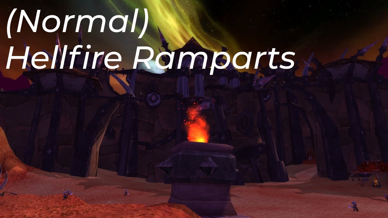 Hellfire Ramparts - (Normal) - WoW Classic TBC - Full Playthrough (No Commentary)