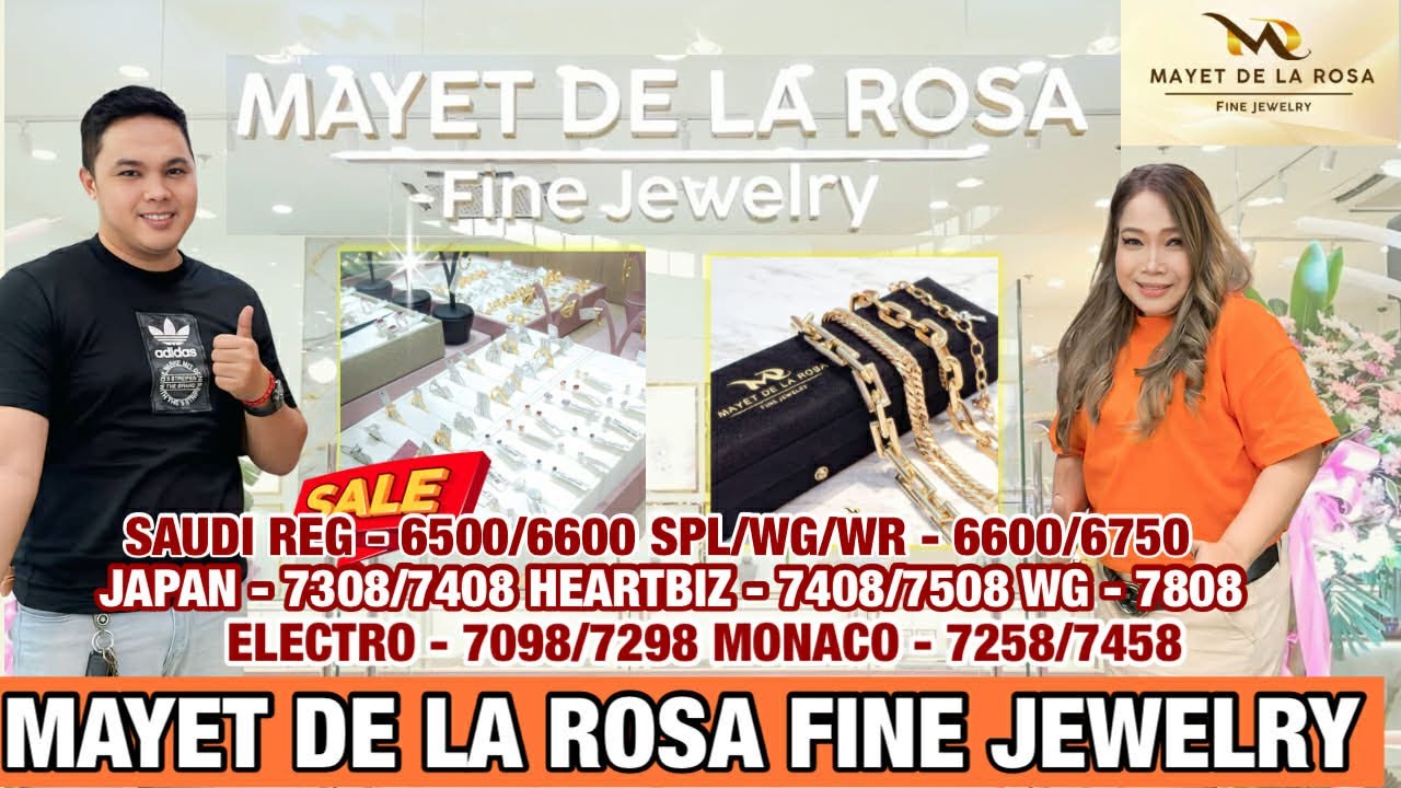 NOVEMBER 2025 Mayet De La Rosa Fine Jewelry Mura at Authentic Gold and Diamond Jewelry MUST WATCH!