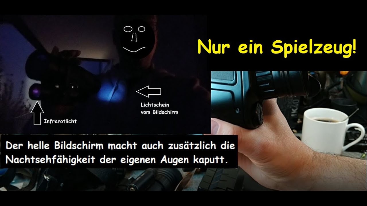 Warum billige Nachtsichtgeräte nicht für Sicherheitsaufgaben brauchbar sind