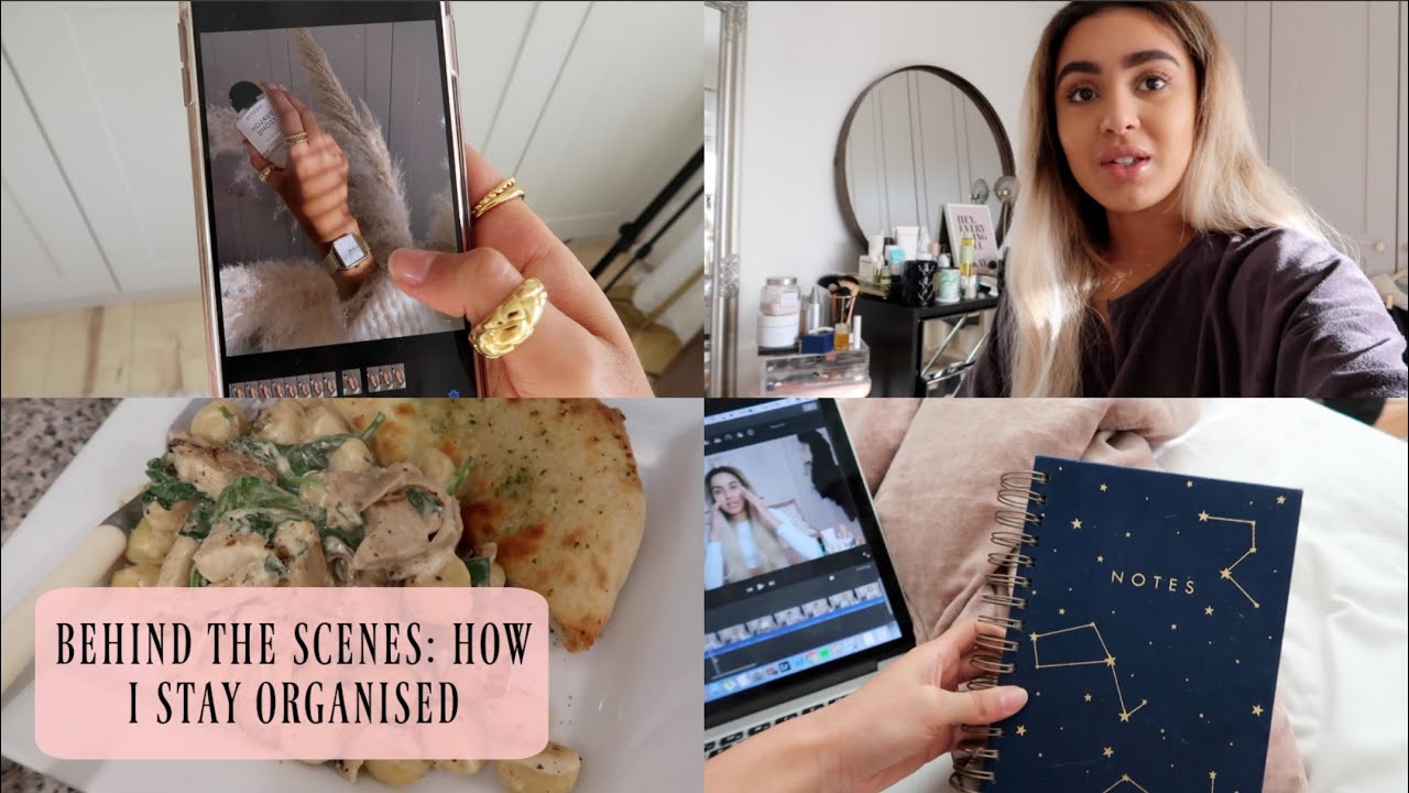 Behind the scenes vlog | Designing my new collection, staying productive & how i plan insta content