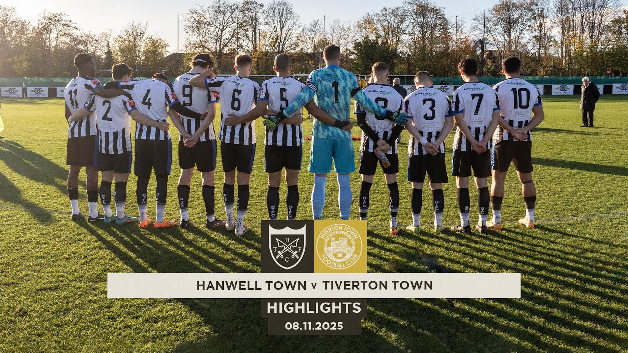 JOB DONE IN UB6 - Hanwell Town v Tiverton Town - Highlights