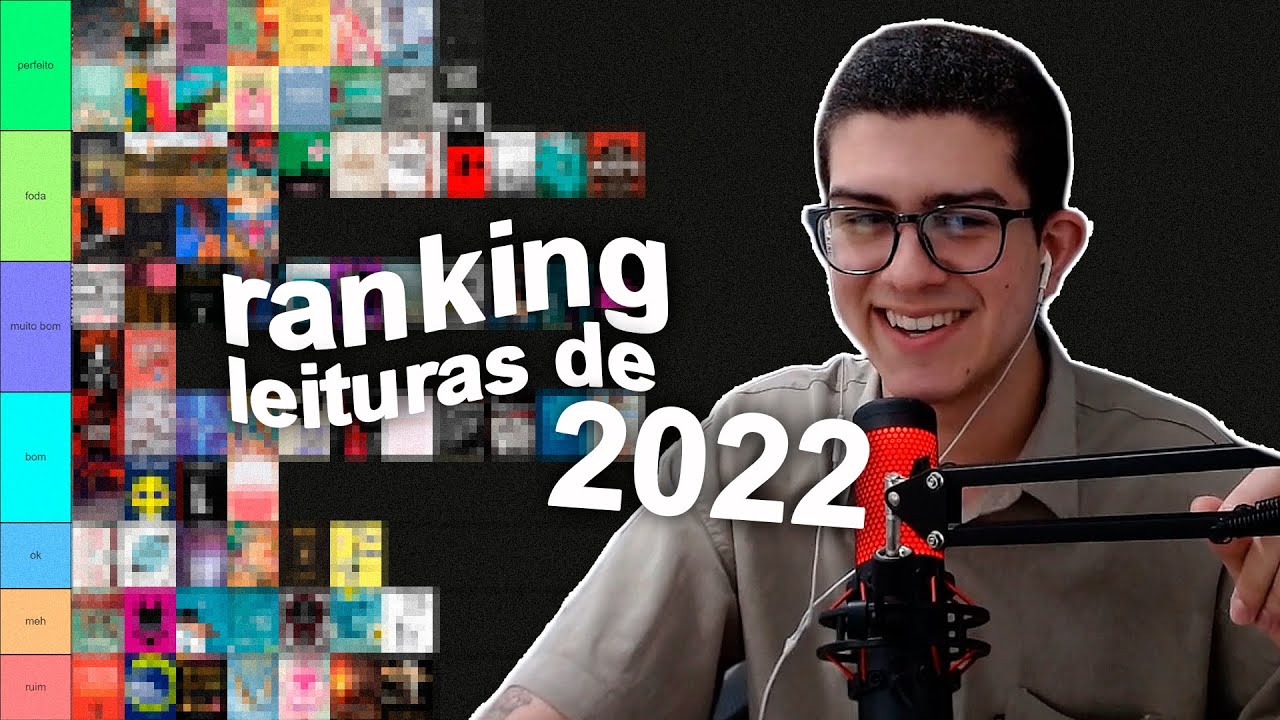 rankeando TODOS OS LIVROS que eu li em 2022