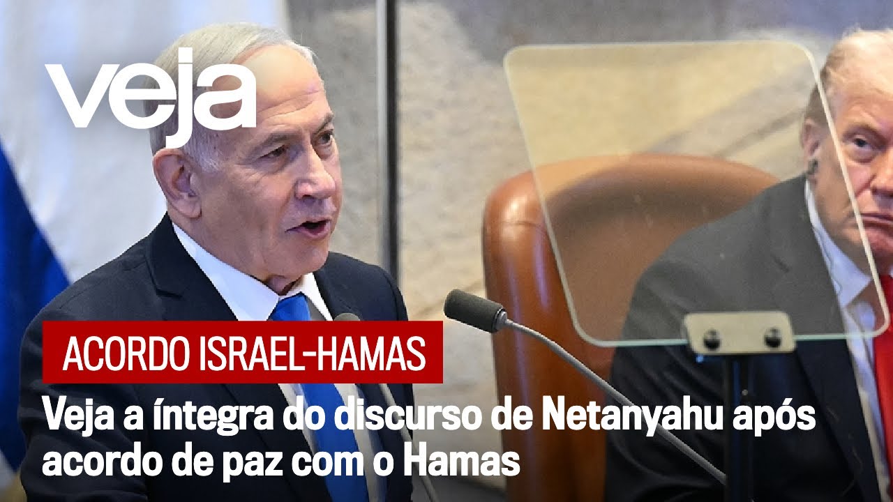 Veja a íntegra do discurso de Netanyahu no Parlamento de Israel após acordo de paz com o Hamas
