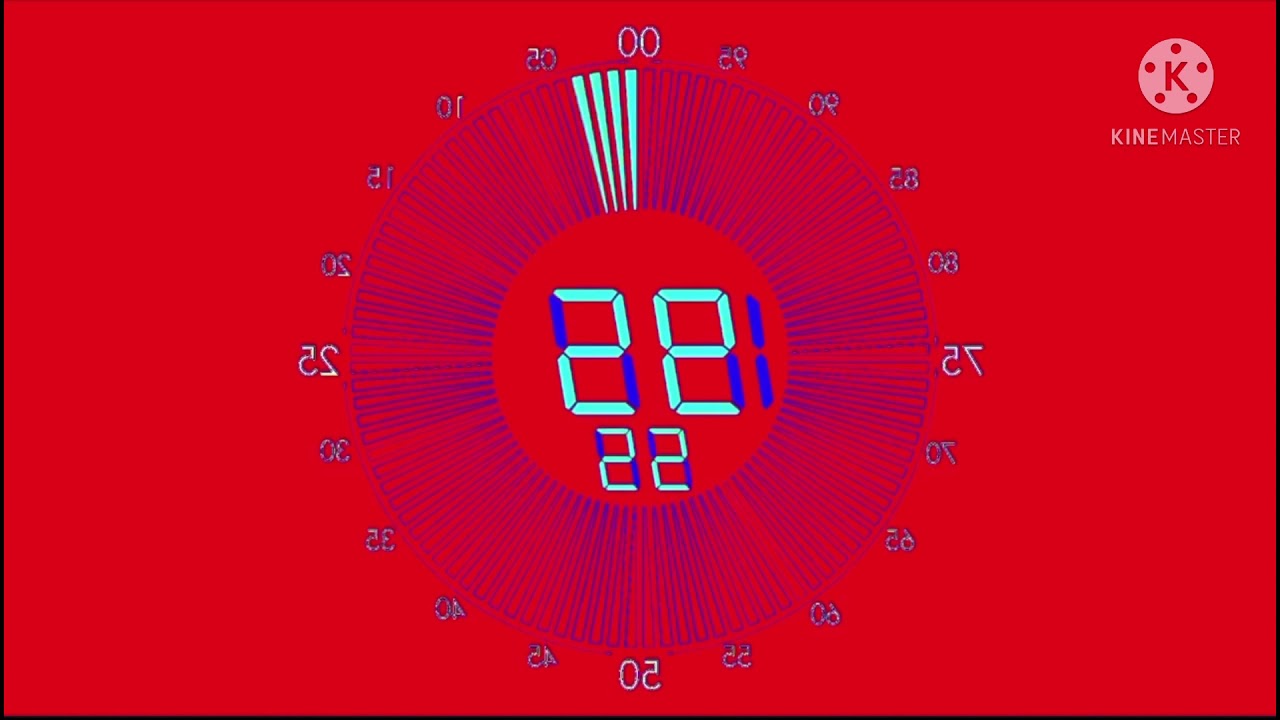 100 seconds countdown in G major 106