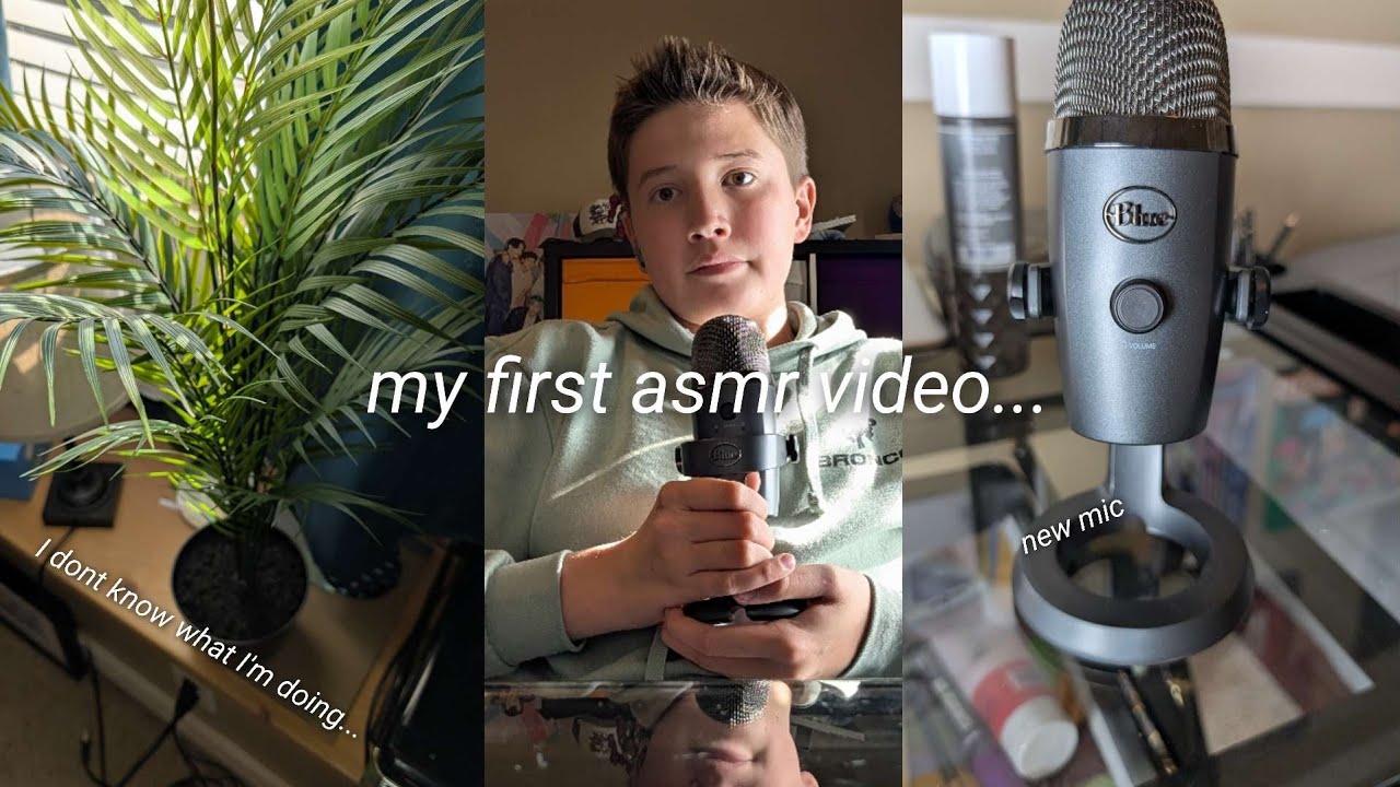 My first asmr video 📷 (don't be mean) 😂