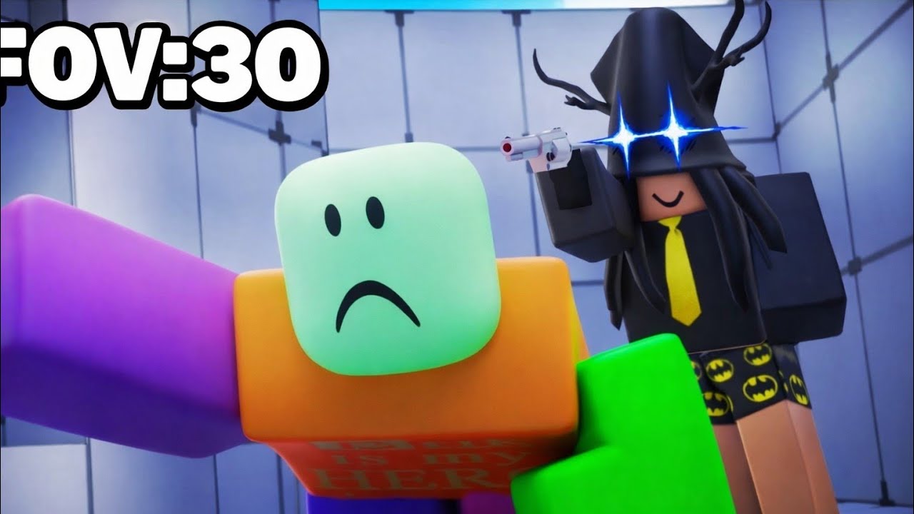Winning On 30 FOV In Roblox Rivals..