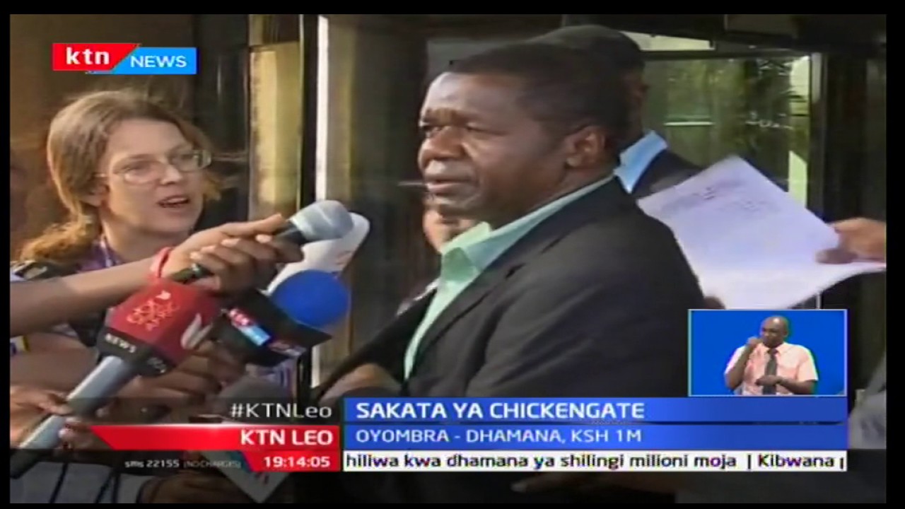 Afisa mkuu mtendaji wa tume huru IEBC-James Oswago afikishwa mahakamani kwa madai ya 'Chicken gate'
