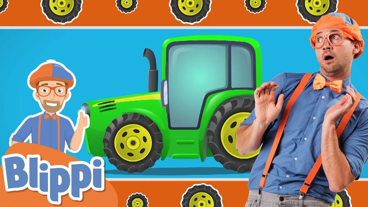 Blippi Tractor Song | Educational Songs For Kids
