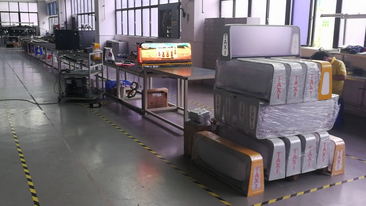 Taxi Screen P5 Taxi Advertising Screens with Double-sided LED Display
