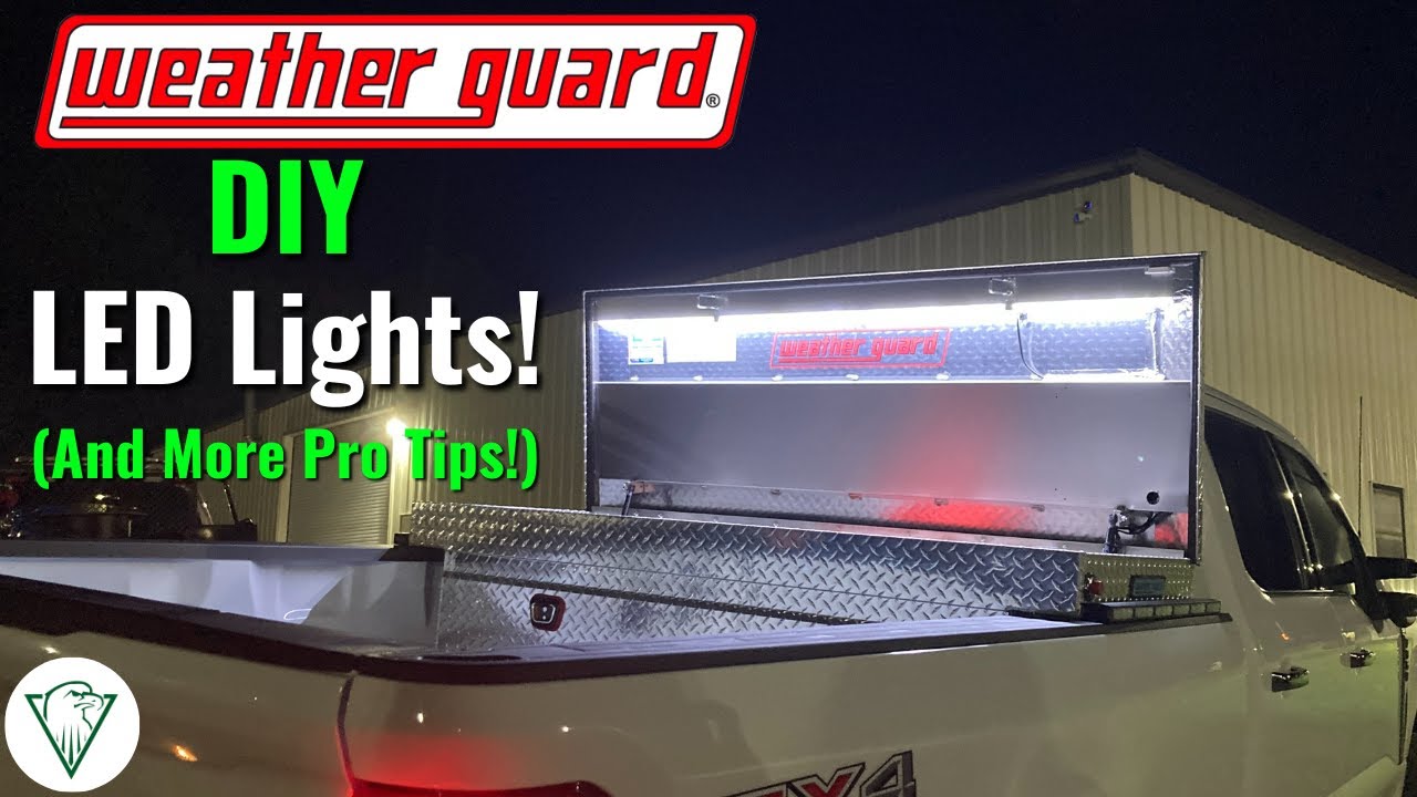 Как добавить светодиодную подсветку в ящик для инструментов Weather Guard!