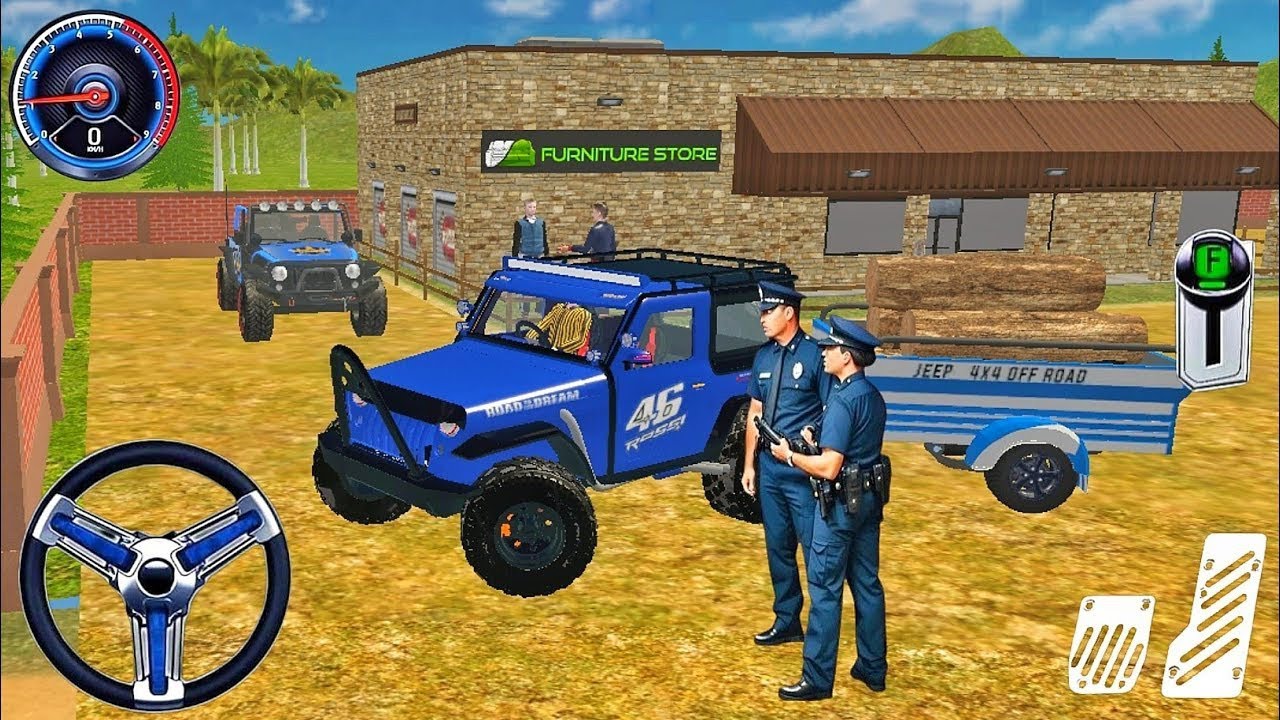 Modern Offroad Jeep Game SUV Car Parking Simulator Real Parking Driving #viral #viralvideo #foryou