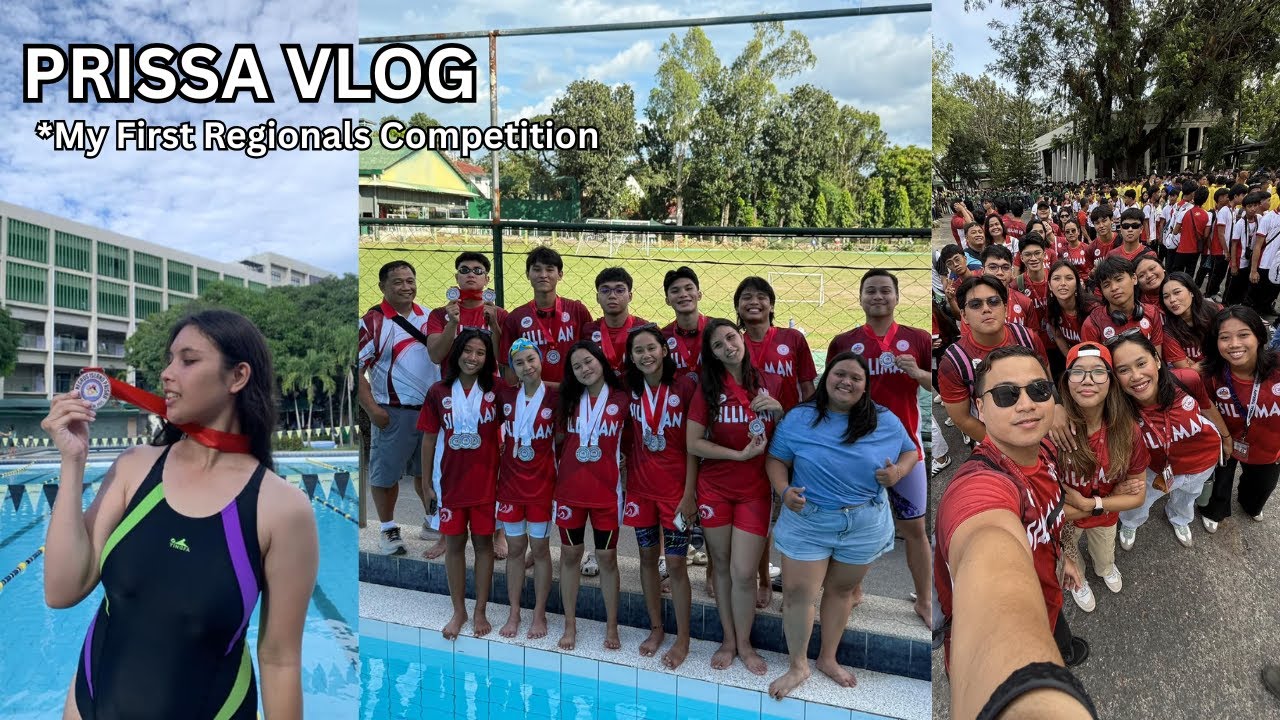 I went to my first PRISSA Swim Competition *Bacolod Vlog