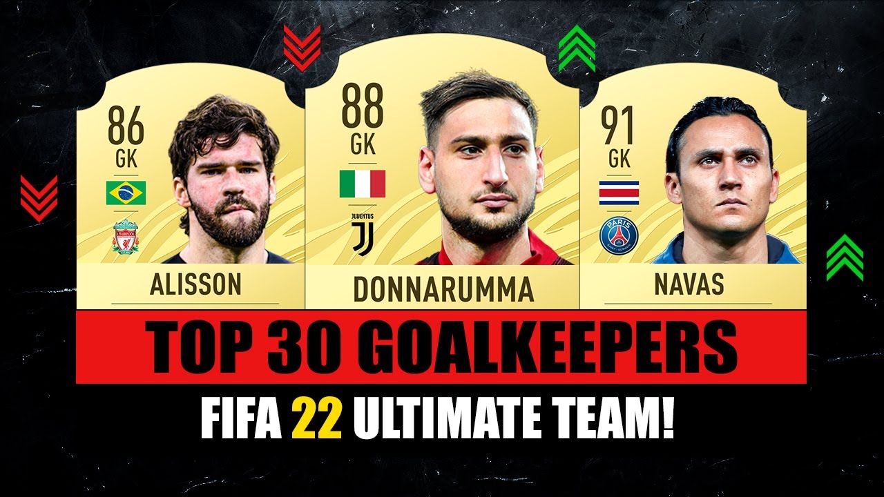 FIFA 22 | TOP 30 BEST GOALKEEPERS! 😱🔥 ft. Alisson, Donnarumma, Navas&hellip;