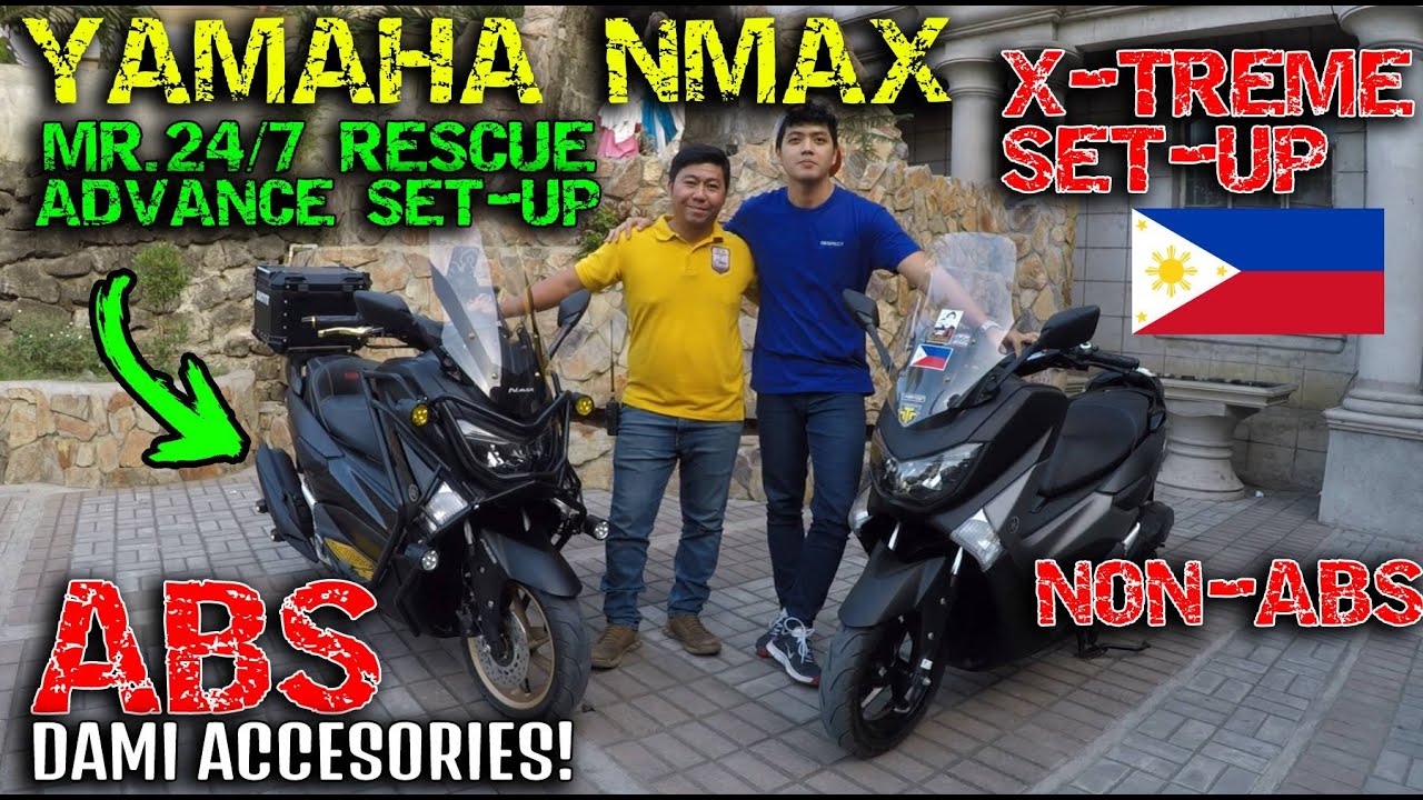 YAMAHA NMAX // BASIC TO X-TREME SET-UP NG NMAX // GINAWANG PANG 24/7 RESCUE NA SET-UP - MOTOVLOG