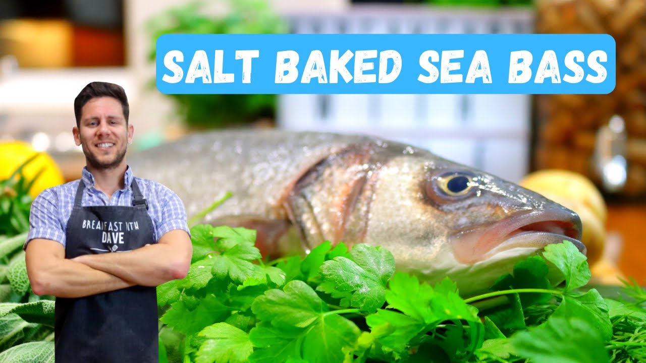 How to Make SALT BAKED SEA BASS | Moist and Buttery Flesh