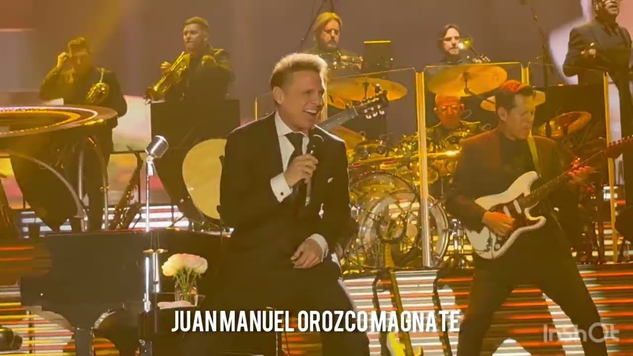 LUIS  MIGUEL TOUR 2024 “Opening SERA QUE NO ME AMAS” Santo Domingo República Dominicana 18 01 2024