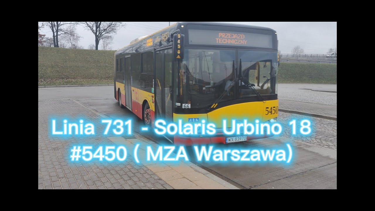 Linia 731 - Solaris Urbino 18 III 