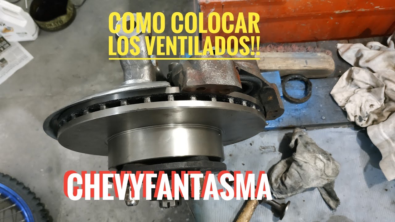 Como poner discos de freno delanteros ventilados a la Chevy serie dos - Chevy Nova (parte uno)