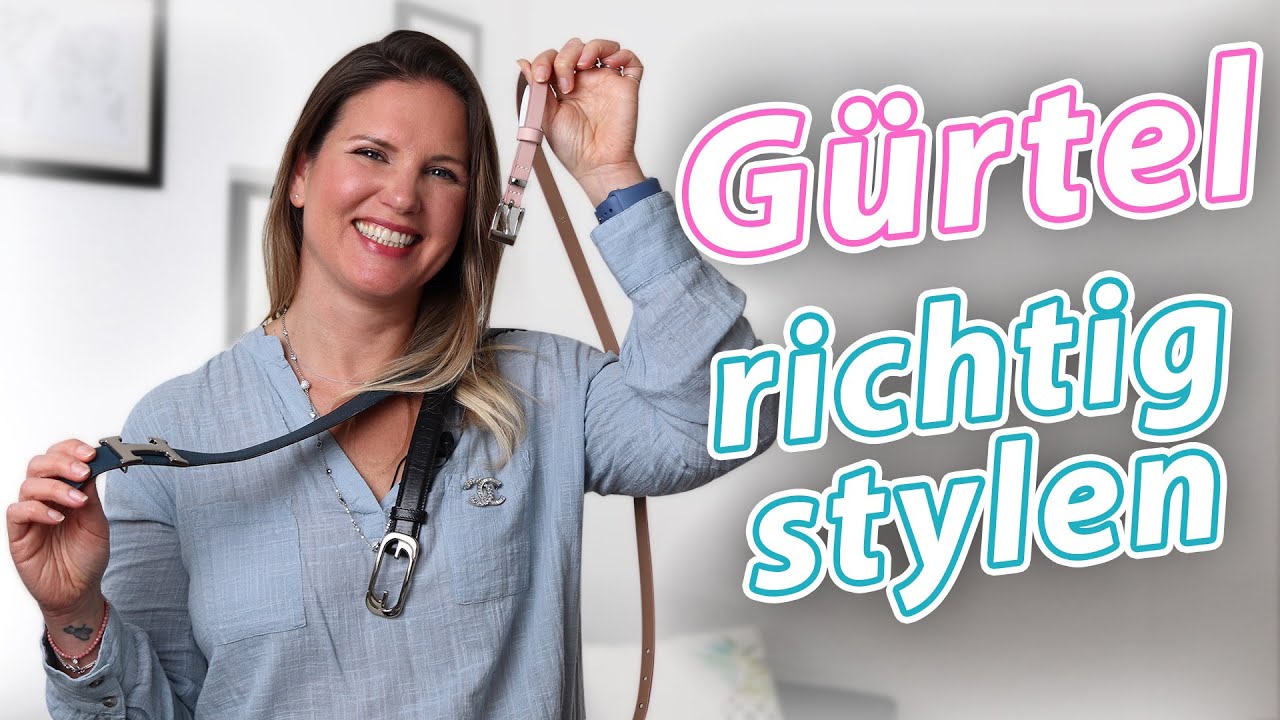 G&uuml;rtel richtig stylen | Das perfekte Outfit und sch&ouml;ne Kurven mit dem richtigen G&uuml;rtel
