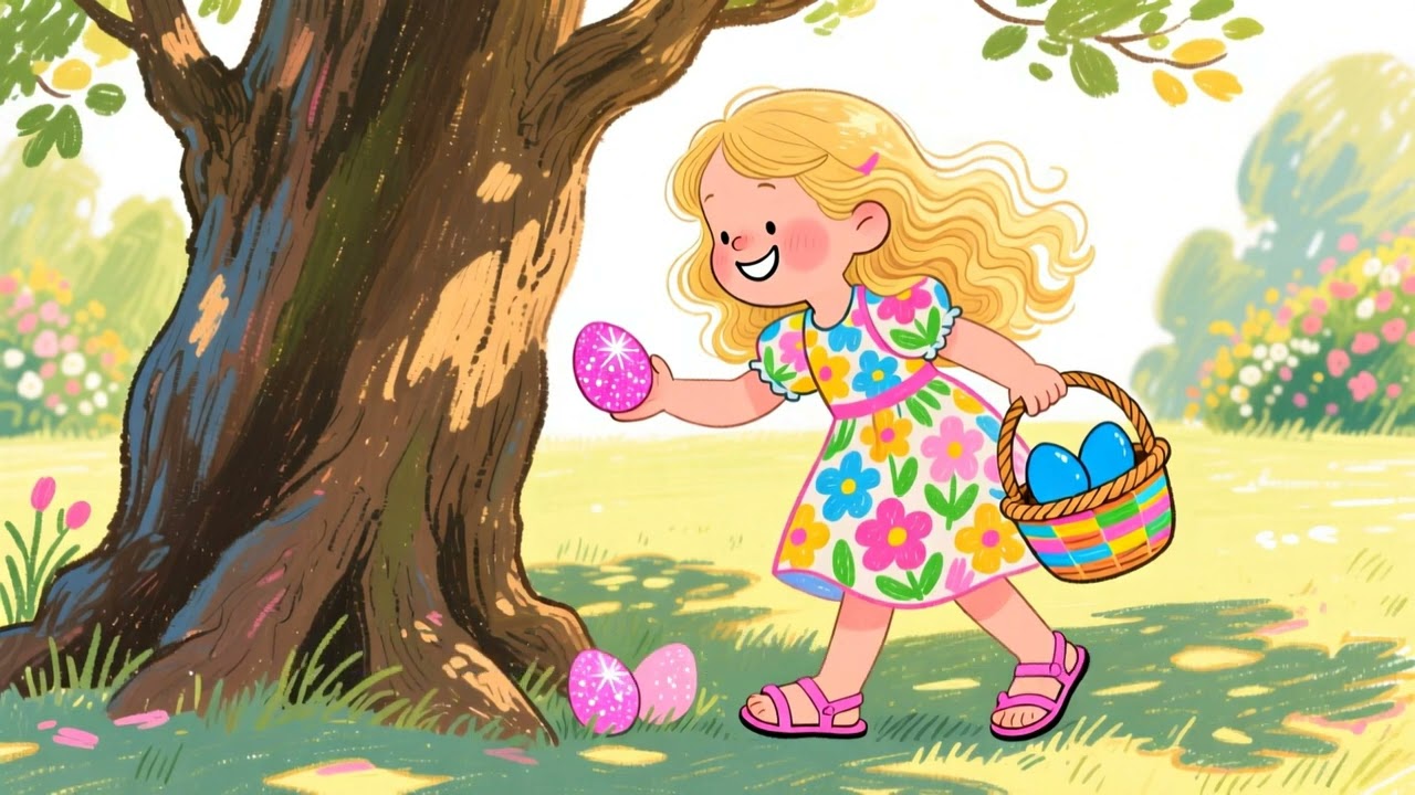 Lily's Colorful Easter Egg Hunt