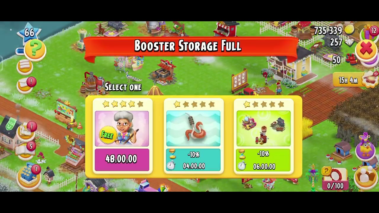 Cutting start Hay Day Farm cutting 