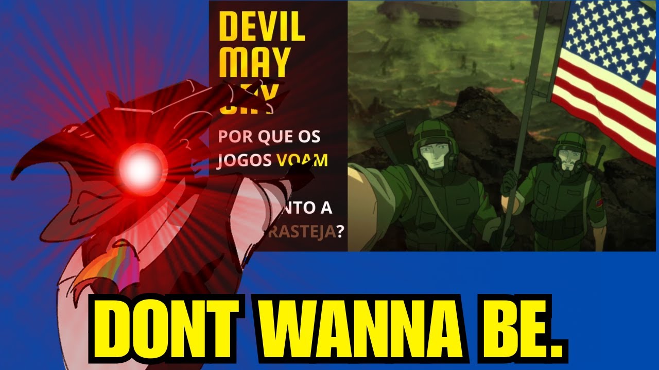 DEVIL MAY CRY DA NETFLIX DESTRUIU MINHA VIDA E AGORA O MUNDO É CINZA E FEIO - REACT ERICK 40K