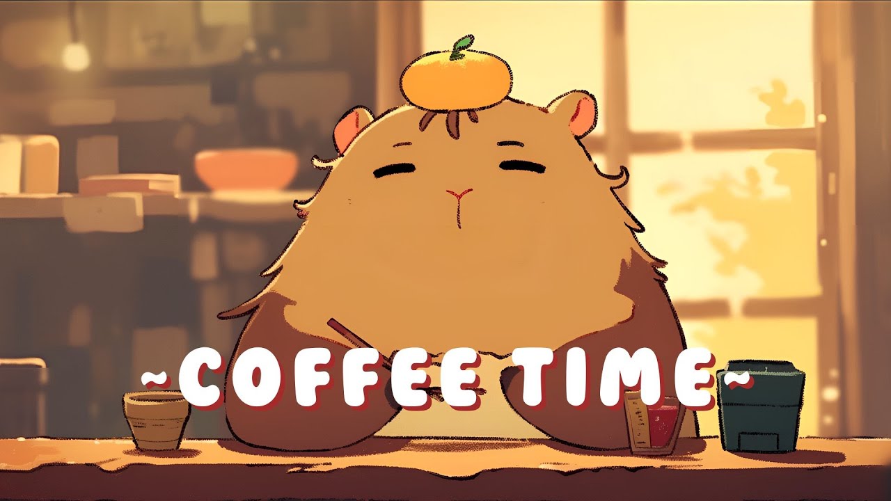 [Long Session] Capybara Lofi Zone | Ambient Study Beats Mix 🦫 🌙 📖 | Sleep Aid