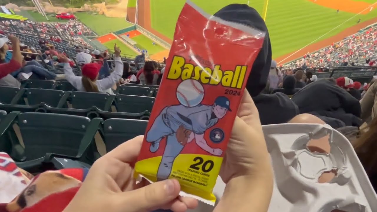 CARDS AT GAMES ⚾️ 2015, 2016 & 2024 TOPPS HERITAGE BASEBALL 🧢 ROYALS VS ANGELS ON 5/11/24