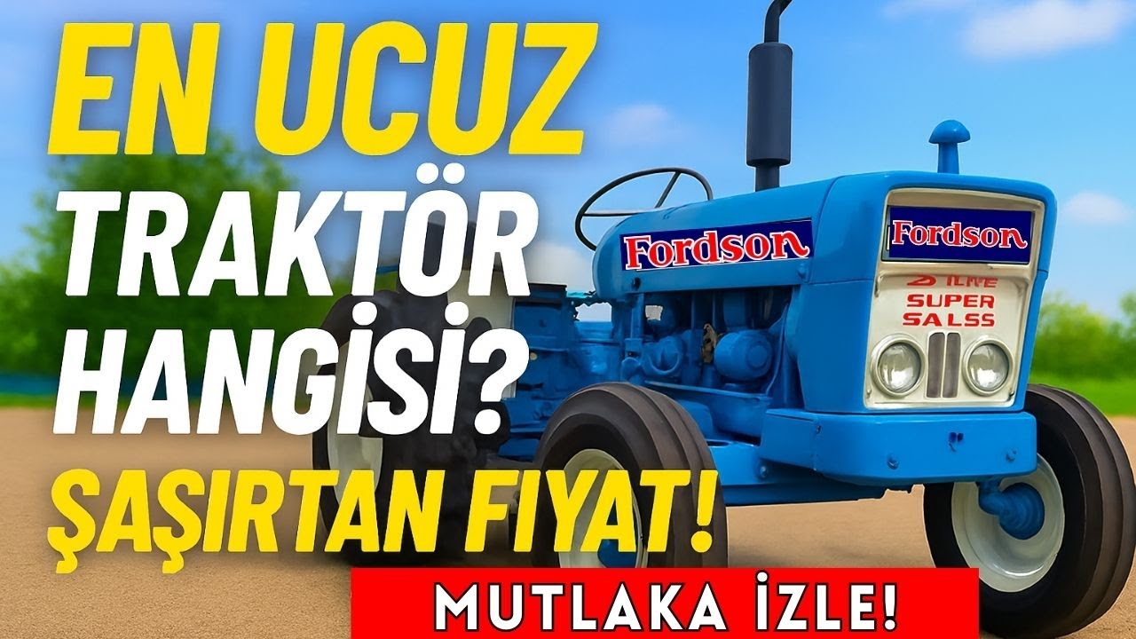 Bu Fiyatlara Bu Traktörler Kaçmaz! | 185.000 TL'den Başlayan Fiyatlarla 2. El Piyasası