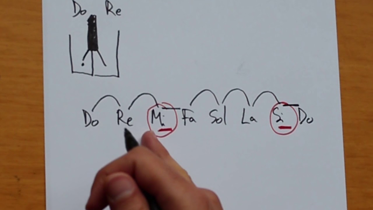 Tonos y Semitonos: Intervalos entre las notas. Armonía y teoría de la música. Curso de Piano 14