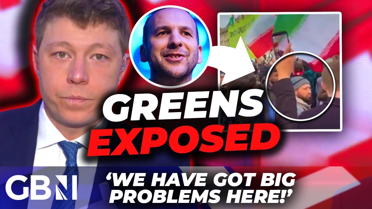 Iran: Green Party EXPOSED as co-leader at pro-Iran rally as Patrick Christys SLAMS anti-ally stance