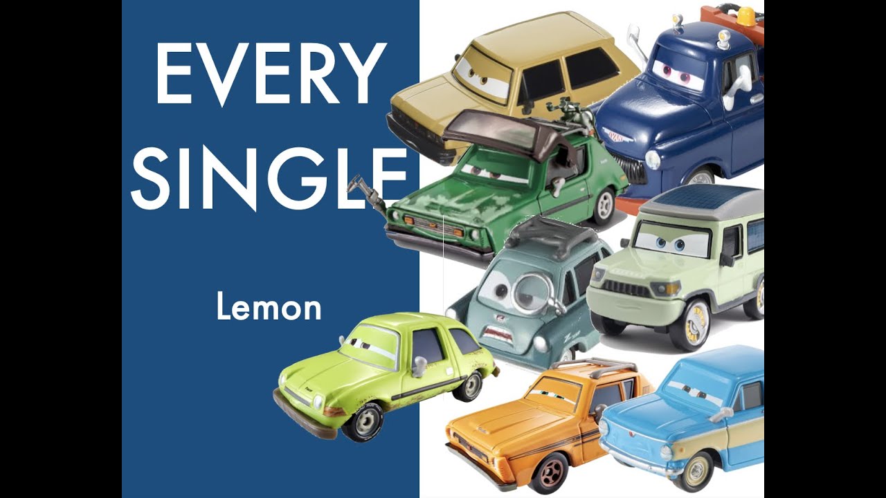 Every Single Disney Cars Lemon Diecast