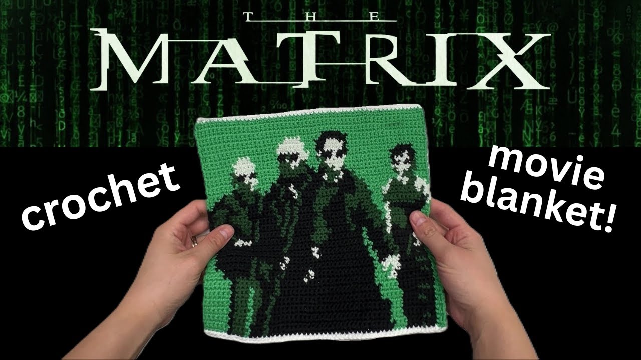 i crocheted the Matrix