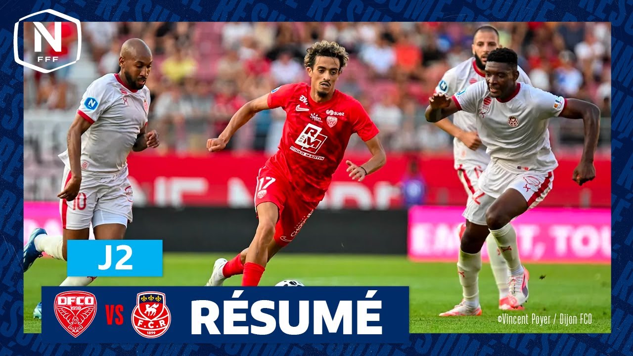 J2 I Dijon FCO - FC Rouen 1899 (1-1) I National FFF 2025 2026