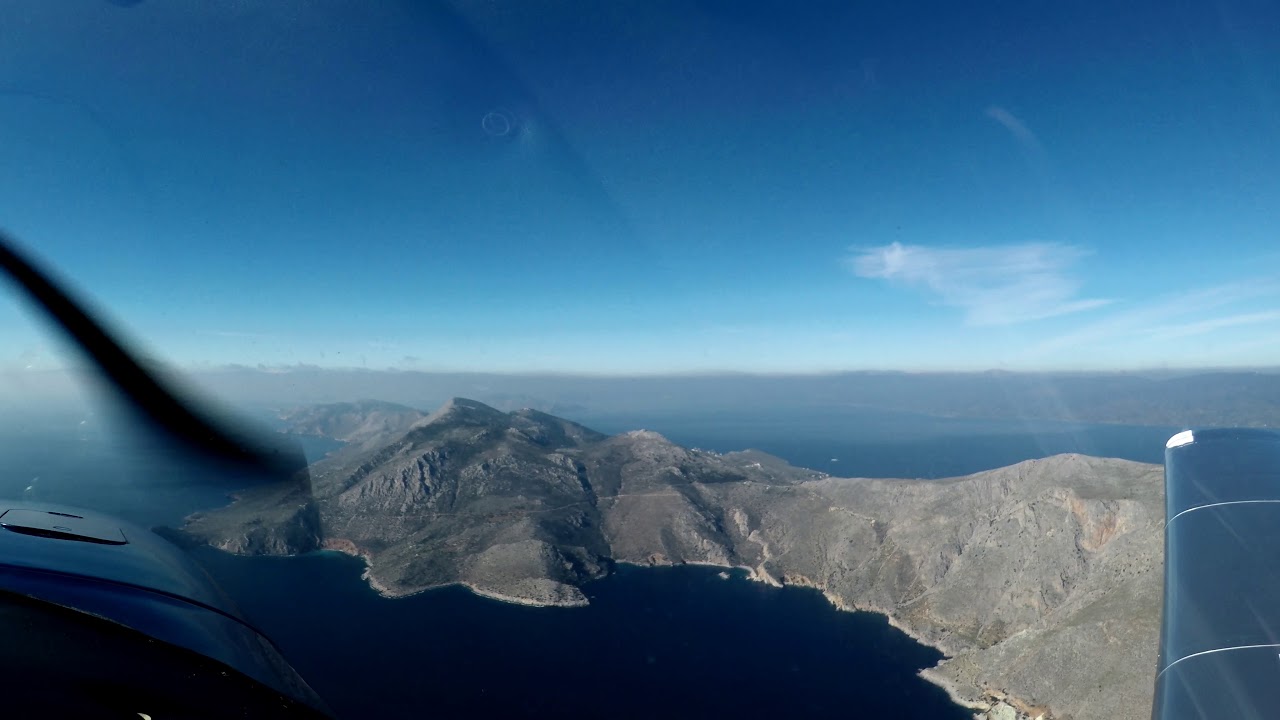Flying to Kythira (LGMG-LGKC)