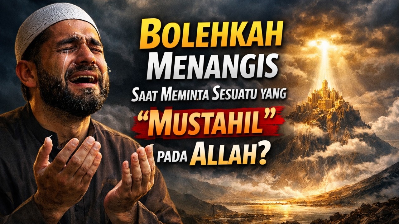 Bolehkah Menangis Saat Meminta Sesuatu yang 'Mustahil' pada Allah ?