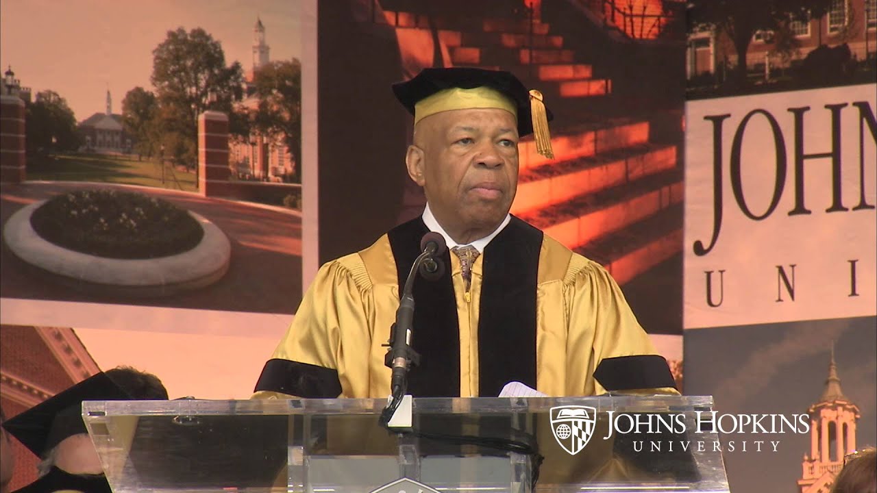Johns Hopkins University 2015 Commencement Speaker, Congressman Elijah Cummings
