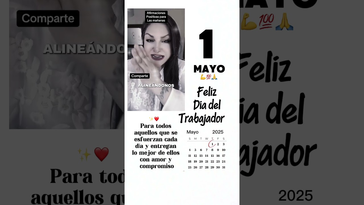 Feliz d&iacute;a del trabajador para todos #1mayo #d&iacute;adeltrabajador #gracias