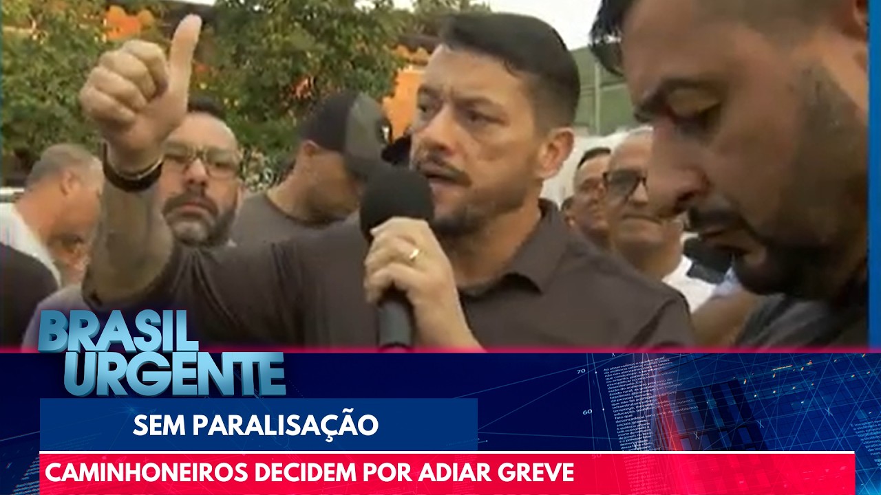 Após votação, caminhoneiros decidem não entrar em greve | Brasil Urgente