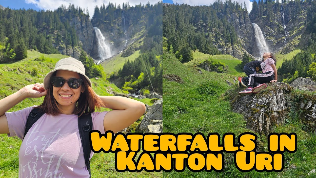 ÄSCH WASSERFALL IN UNTERSCHÄCHEN KANTON URI ||PinayMominSwitzerland #uri #beautifulswitzerland #äsch