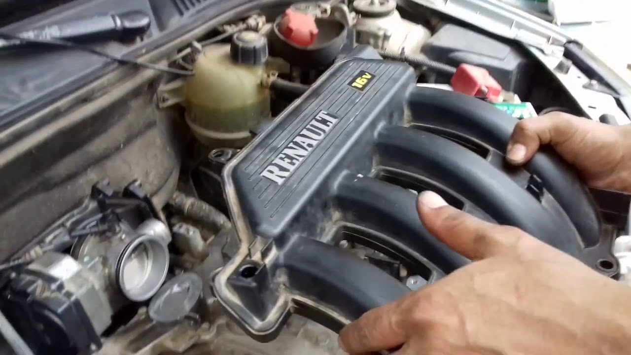 Como recolocar o coletor do TBI  do Clio 1.6 16V, Motor K4M