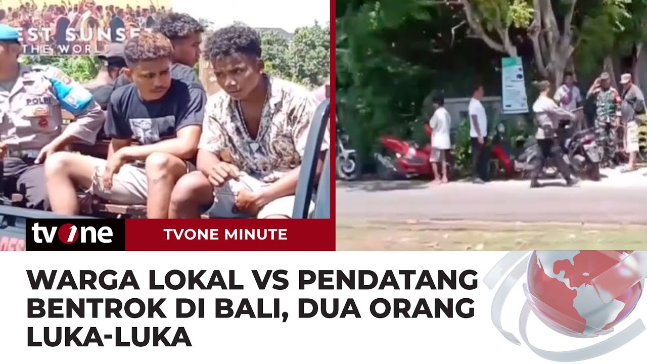 Begini Kronologi Bentrokan Warga vs Pendatang di Bali | tvOne Minute
