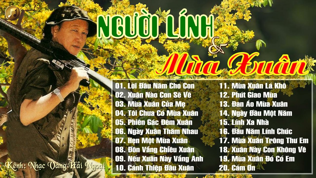 Người Lính Và Mùa Xuân | DUY KHÁNH - Nhạc Xuân Hải Ngoại Hay Nhất Gợi Nhớ Nhiều Kỷ Niệm Về Quê Hương