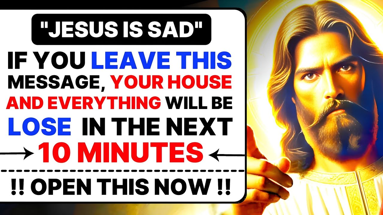 🛑IF YOU LEAVE THIS MESSAGE, YOUR HOUSE AND EVERYTHING WILL BE LOSE IN THE NEXT.... । #jesus #god