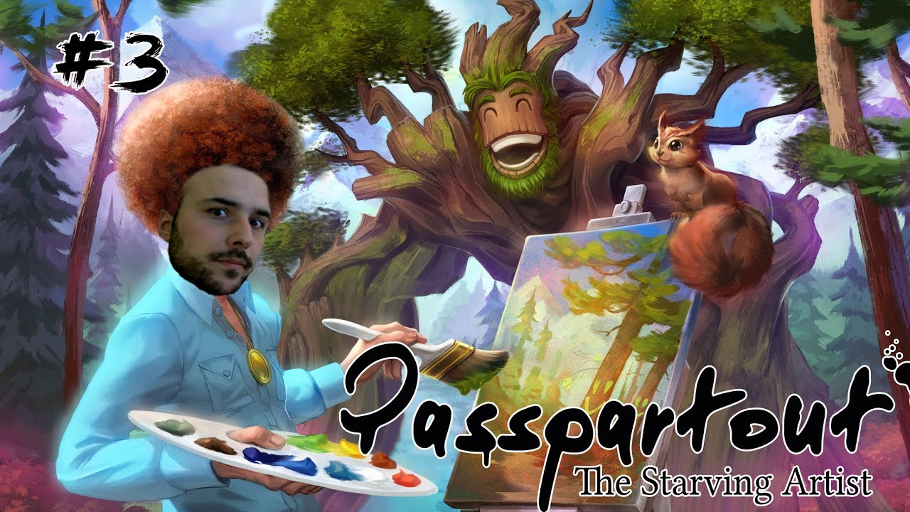 547 Euro ya satılan Sanat Eserim - Passpartout : The Starving Artist # 3