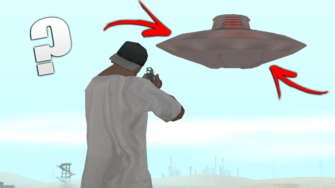 Encontré el OVNI de GTA San Andreas