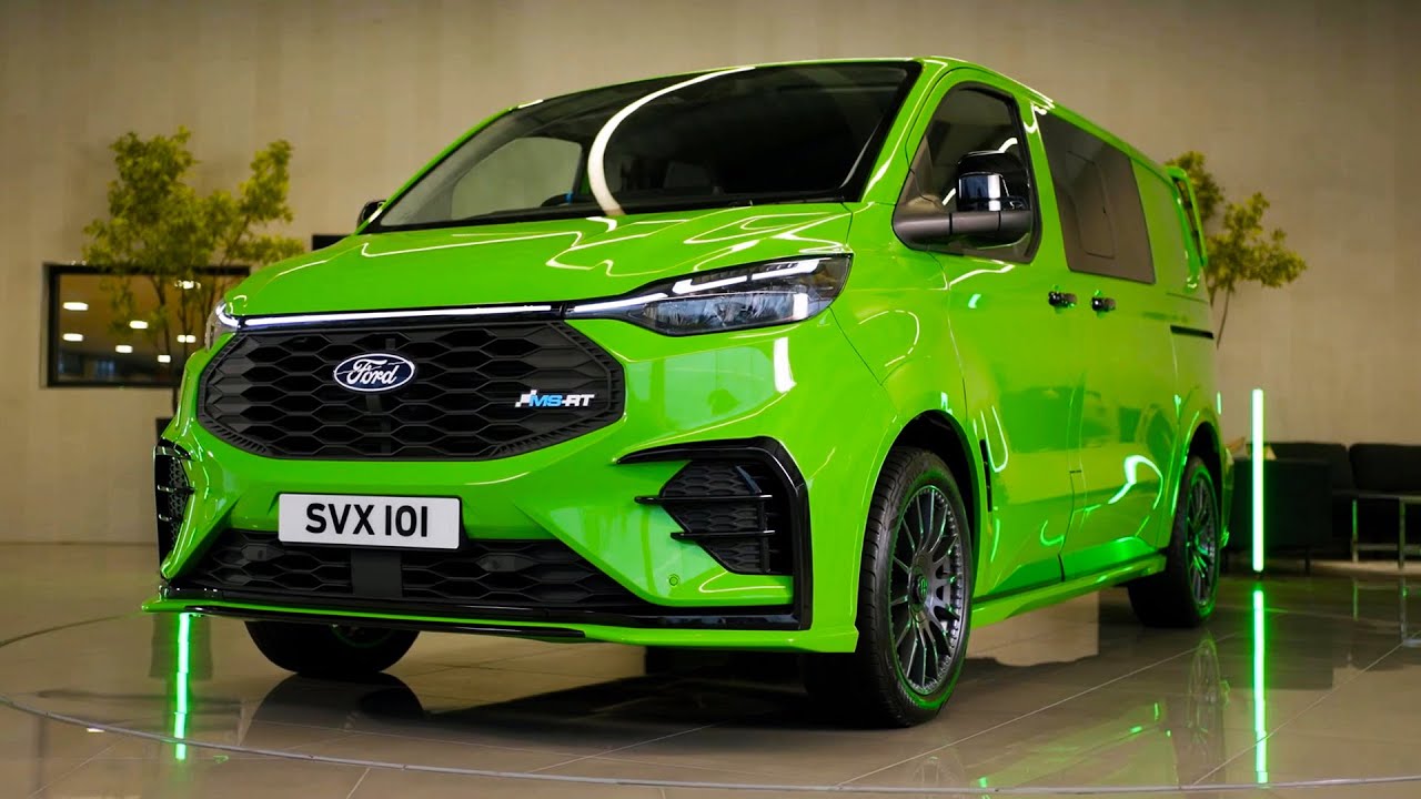 2024 Ford Transit Custom MS-RT – Exterior & Interior Details