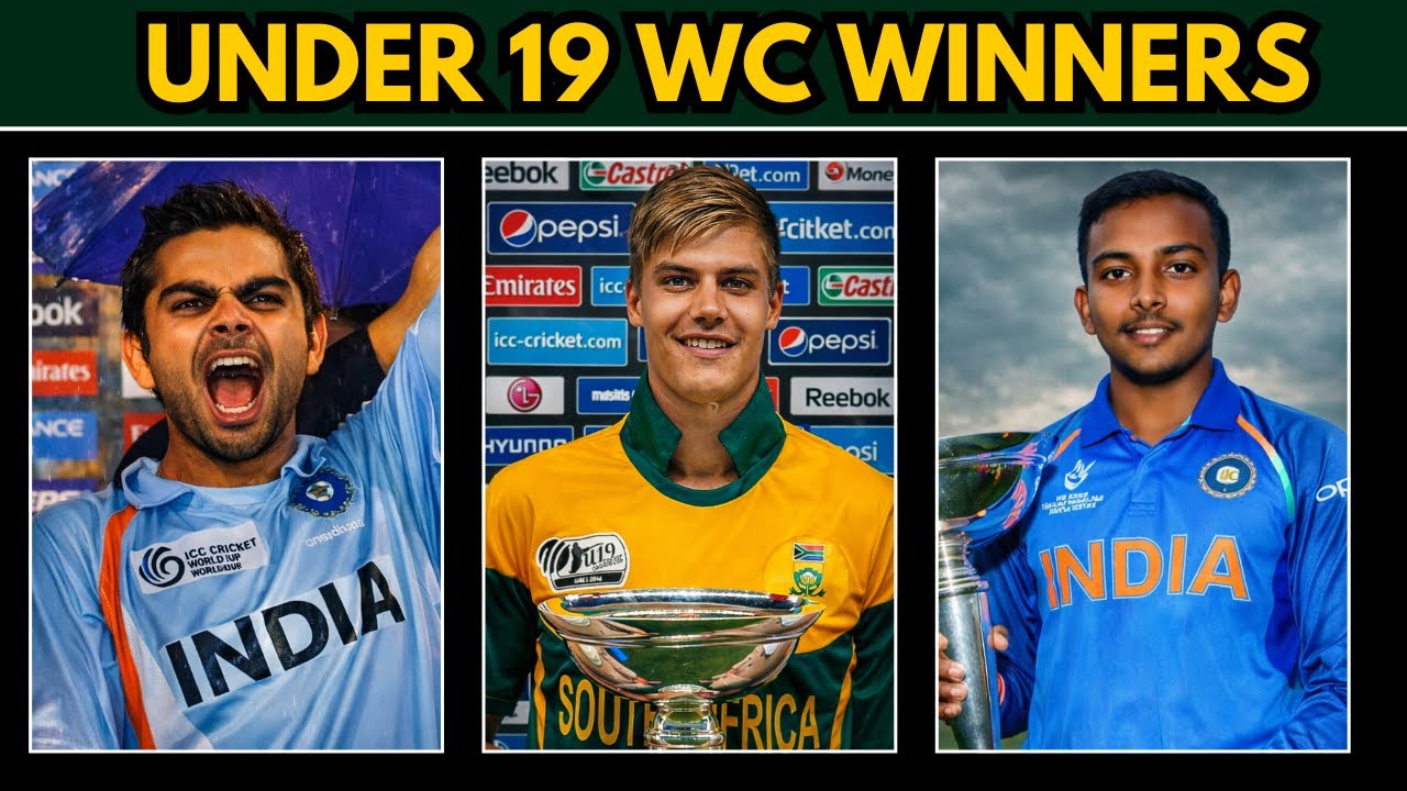 Every Under - 19 World Cup Winner From 1988 to 2026 🏆