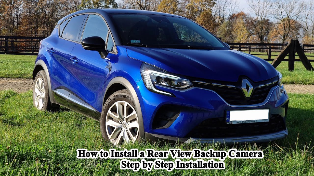 Renault Captur II Install Front & Rear Camera Step by Step