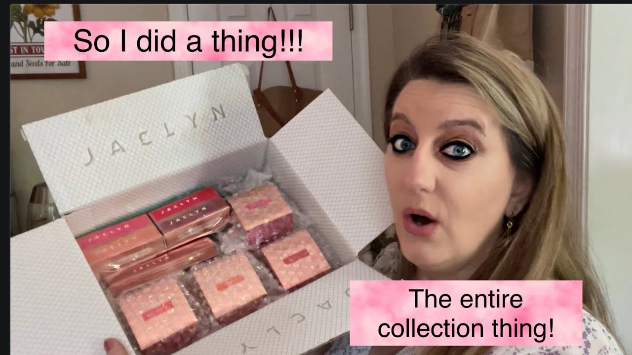Unboxing and quick tryon of Jaclyn hills bougee rouge collection #jaclynhill, #bougierouge,